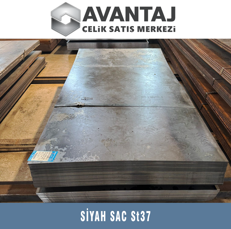 2 mm Siyah Sac 1000x2000 mm (St 37)