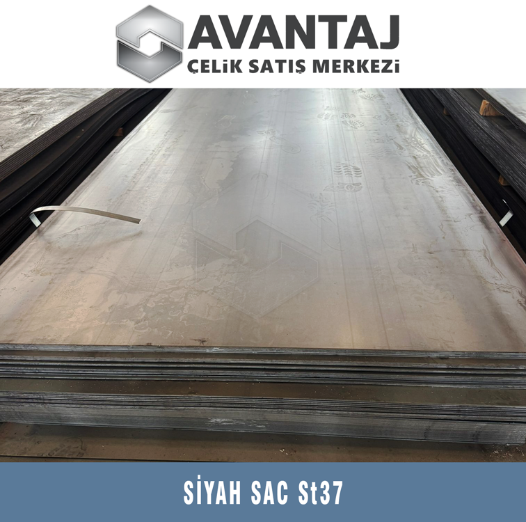 4 mm Siyah Sac 1500x3000 mm (St 37)