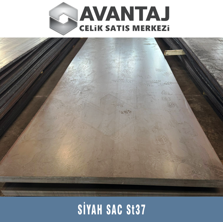4 mm Siyah Sac 1500x6000 mm (St 37)